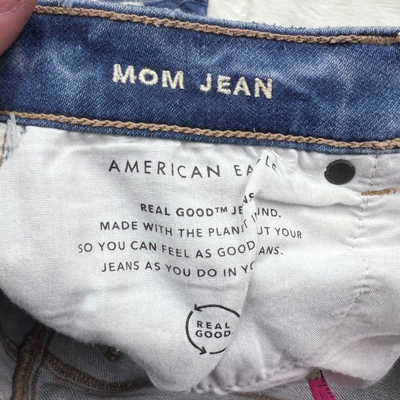 👖|•AMERICAN EAGLE•| Soft Knit Mom Jean High Waist Size 6👖 - Picture 6 of 10